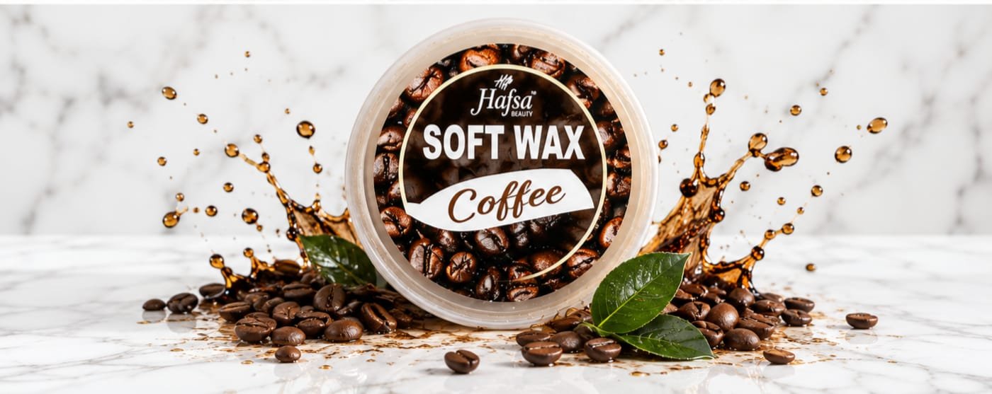 Hafsa Beauty Soft Wax Coffee - 100ml - Image 2