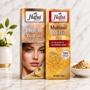 Hafsa Beauty Liquid Multani Mitti & Multani Mitti Combo Pack