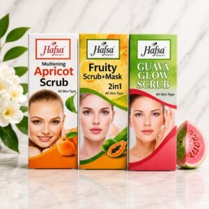 Fruity Skincare Combo Pack (Apricot, Fruity, Guava)